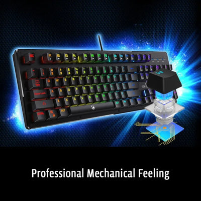 Fully mechanical RGB keyboard